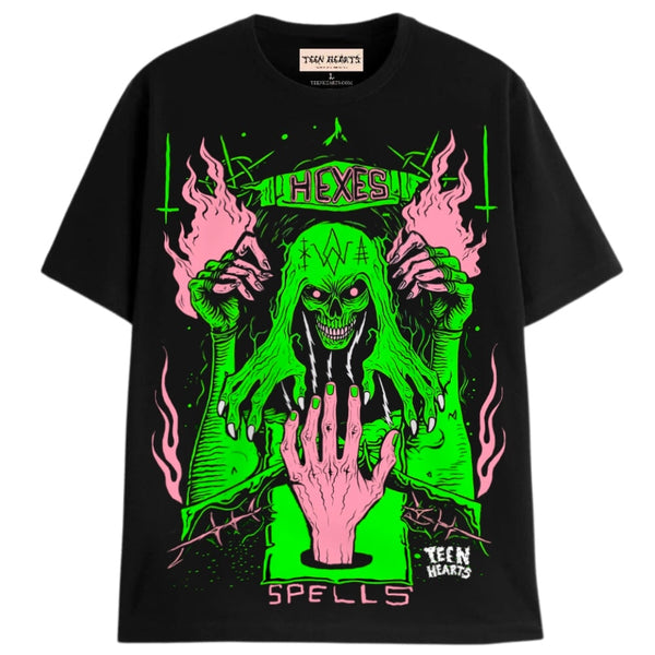 HEX DEMON T-Shirts DTG Small BLACK 