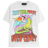 THEY/THEM T-Shirts DTG Small WHITE 