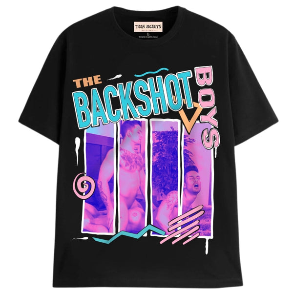 BACKSHOT BOYS T-Shirts MONSTERDIGITAL Small BLACK 