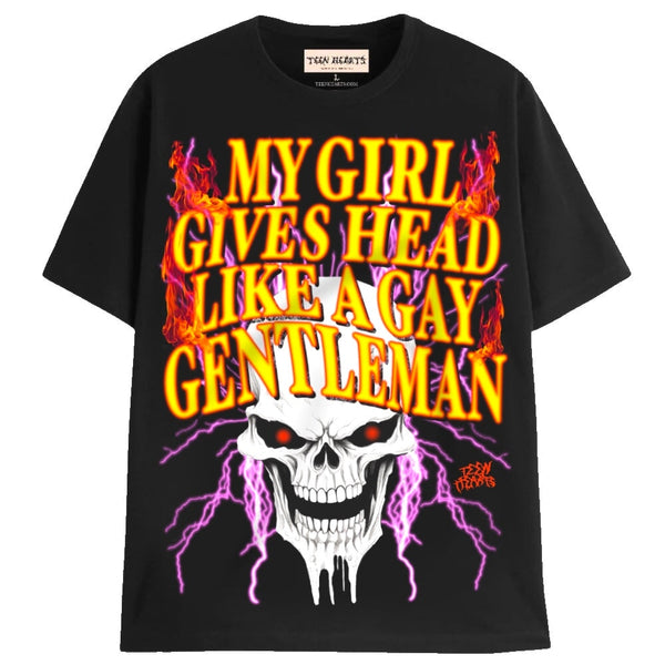 GAY GENTLEMAN T-Shirts MONSTERDIGITAL Small BLACK 
