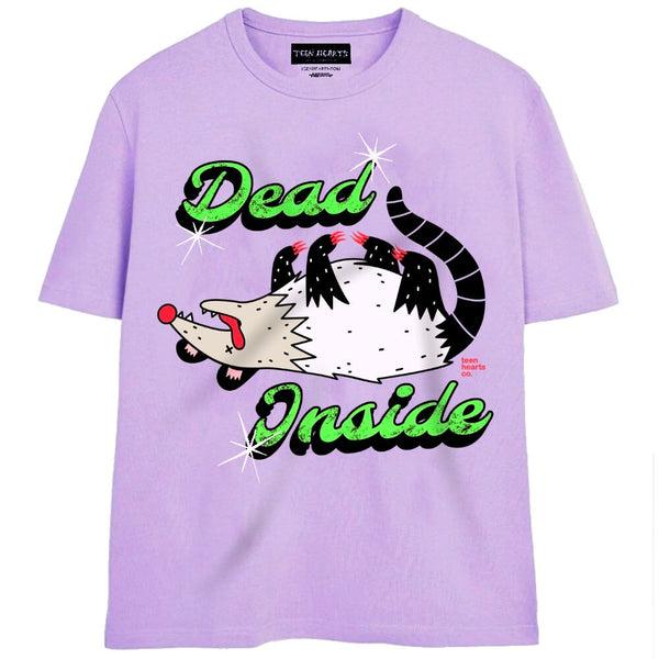DEAD INSIDE T-Shirts MONSTERDIGITAL Small PURPLE 