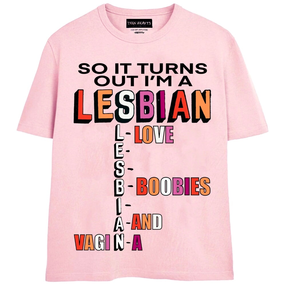 L.E.S.B.I.A.N. T-SHIRT – Teen Hearts Clothing
