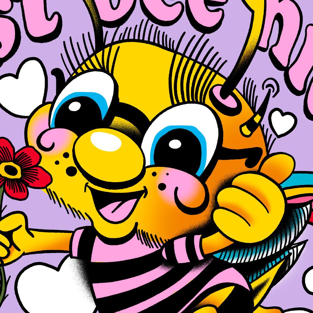 JUST BEE NICE V1 | Tee – Teen Hearts Clothing