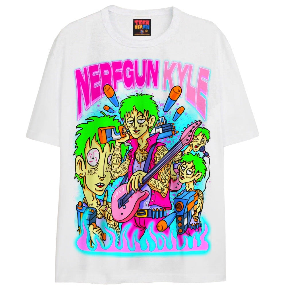 NGK NERF GUN KYLE | Teen Hearts | Unisex Graphic T-Shirt – Teen