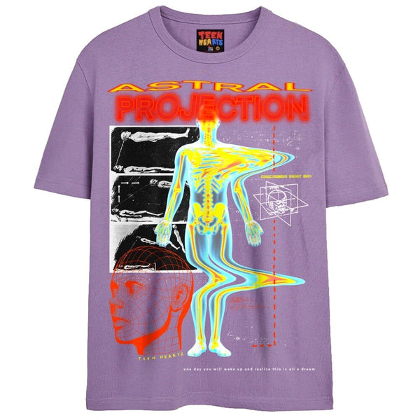 ASTRAL PROJECTION T-Shirts DTG Small LAVENDER 
