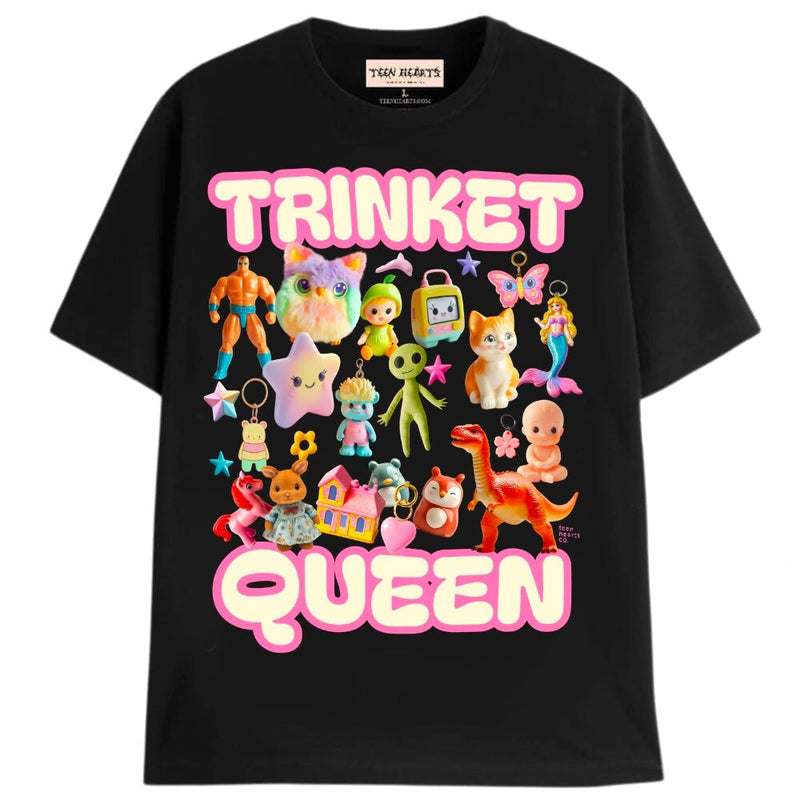 TRINKET QUEEN T-Shirts MONSTERDIGITAL Small Black 
