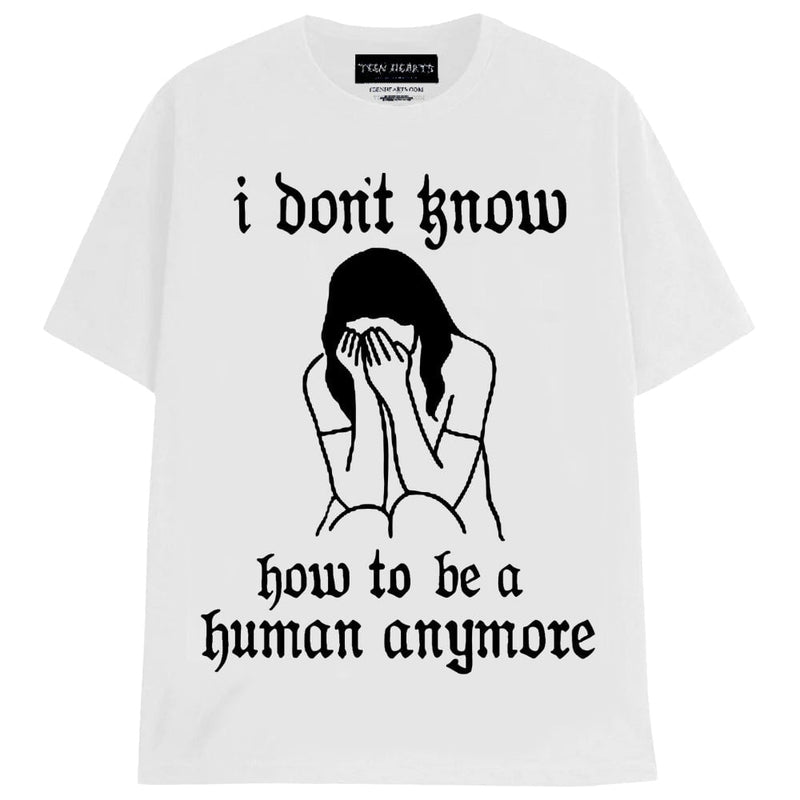I DON’T KNOW T-Shirts MONSTERDIGITAL Small WHITE 