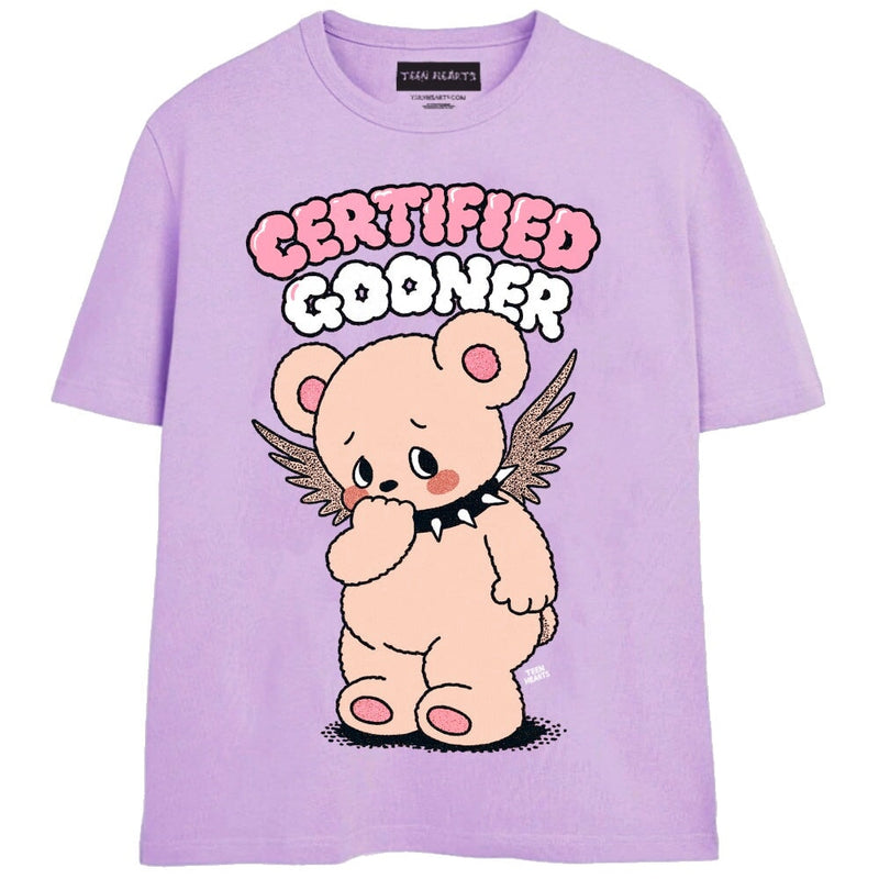 CERTIFIED GOONER T-Shirts MONSTERDIGITAL Small PURPLE 
