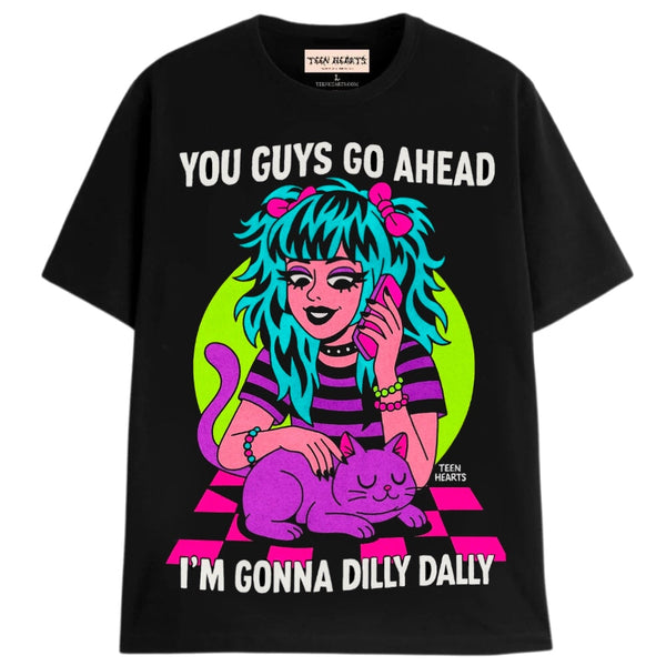 DILLY DALLY T-Shirts MONSTERDIGITAL Small Black 