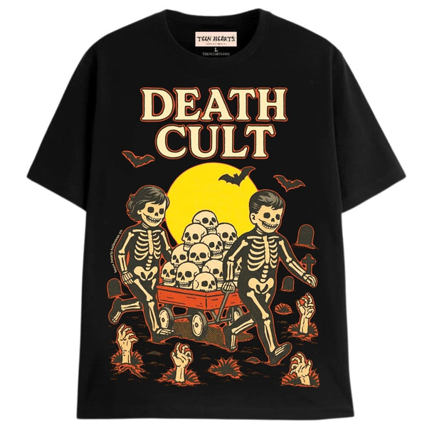 DEATH CULT T-Shirts MONSTERDIGITAL Small Black 