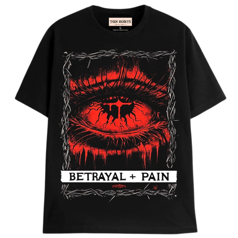 BETRAYAL T-Shirts MONSTERDIGITAL Small Black 