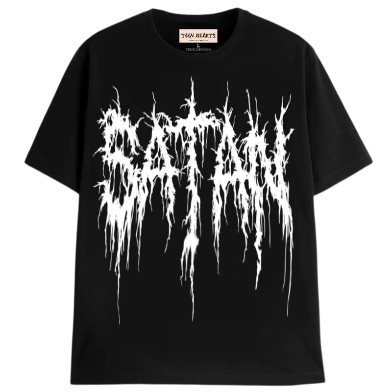 SATAN T-Shirts MONSTERDIGITAL Small Black 