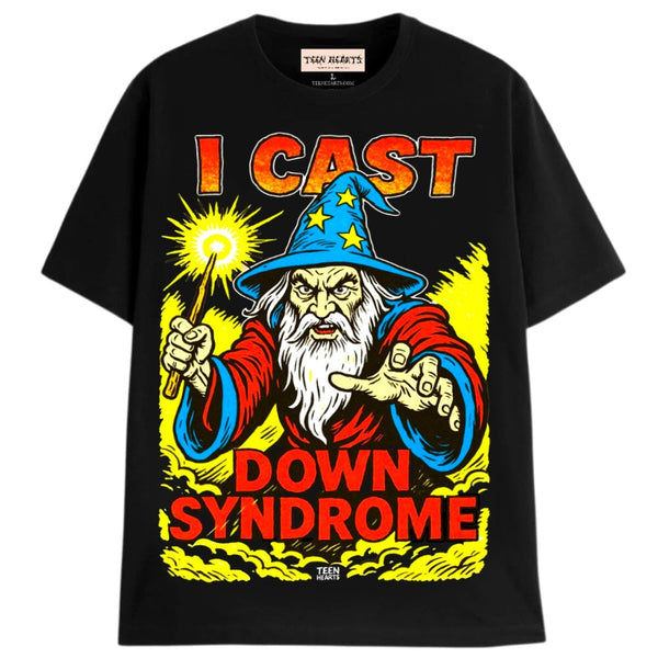 I CAST DOWN SYNDROME T-Shirts MONSTERDIGITAL Small Black 