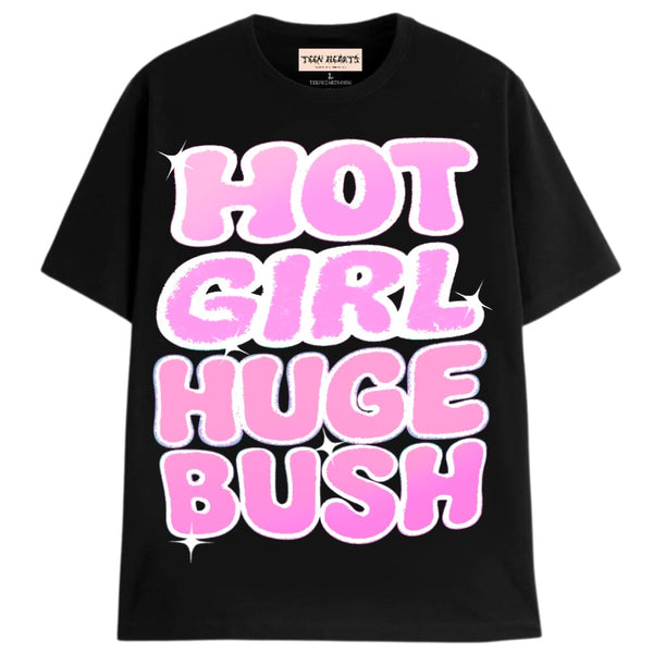 HUGE BUSH T-Shirts MONSTERDIGITAL Small BLACK 