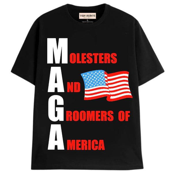 MAGA T-SHIRT T-Shirts MONSTERDIGITAL Small Black 