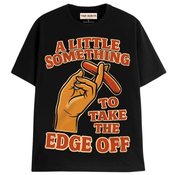 TAKE THE EDGE OFF T-Shirts MONSTERDIGITAL Small Black 