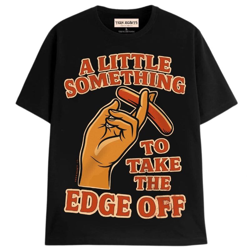 TAKE THE EDGE OFF T-Shirts MONSTERDIGITAL Small Black 
