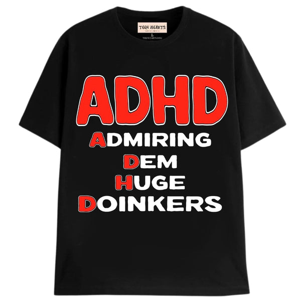 ADHD DOINKERS T-Shirts MONSTERDIGITAL Small BLACK 