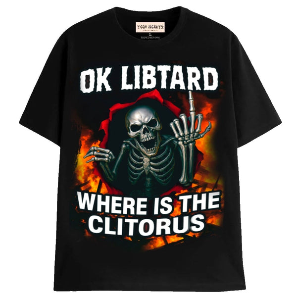 LIBTARD T-Shirts MONSTERDIGITAL Small BLACK 