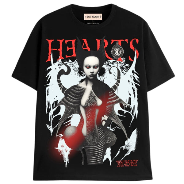 HEART BEAT T-Shirts DTG Small Black 