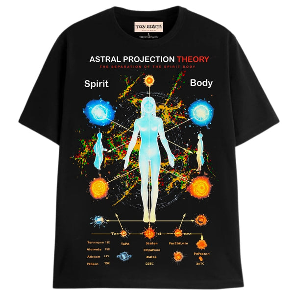 ASTRAL PROJECTION T-Shirts DTG Small Black 