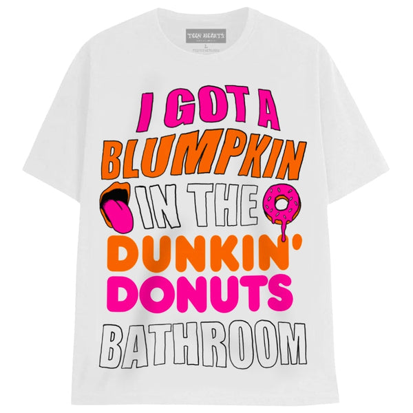 BLUMPKIN AT DUNKIN T-Shirts DTG Small WHITE 