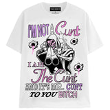 MR. C U N T T-Shirts DTG Small WHITE 