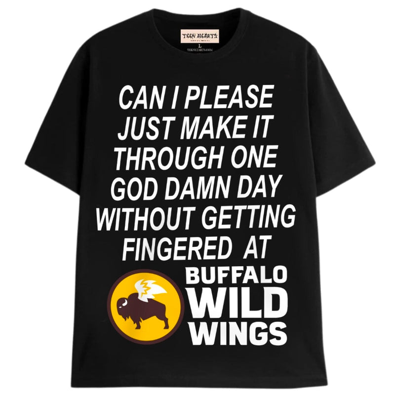 FINGERED AT BWW T-Shirts DTG Small BLACK 
