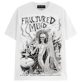 FRACTURED MIND T-Shirts DTG Small White 