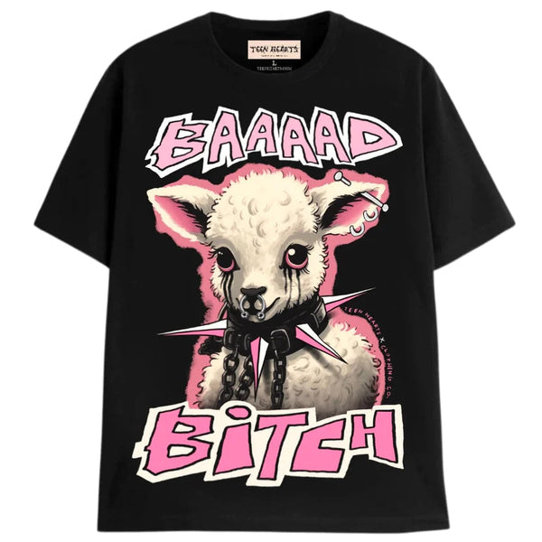 MD BAD BITCH T-Shirts M0NSTERDIGITAL Small Black