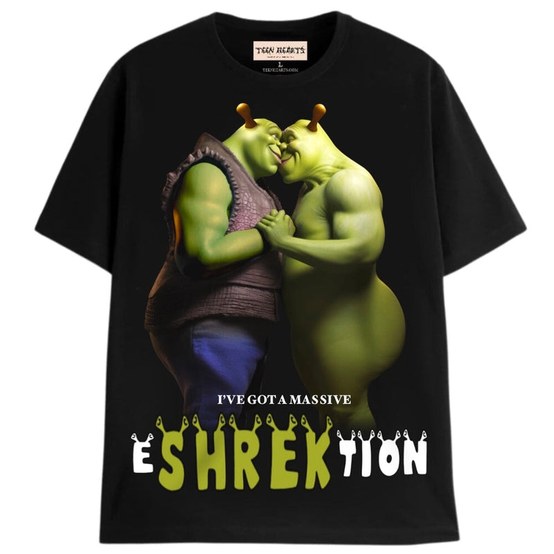 ESHREKTION T-Shirts DTG Small BLACK 