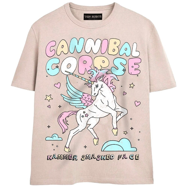 CANNIBAL CORPSE T-Shirts DTG Small TAN 