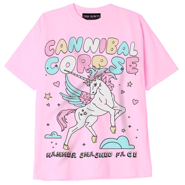 CANNIBAL CORPSE T-Shirts DTG Small PINK 