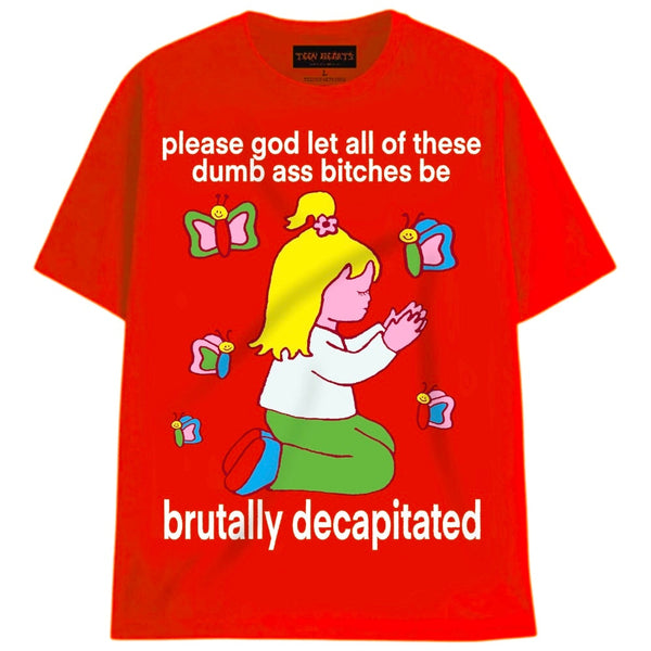 BRUTAL T-Shirts DTG Small RED 