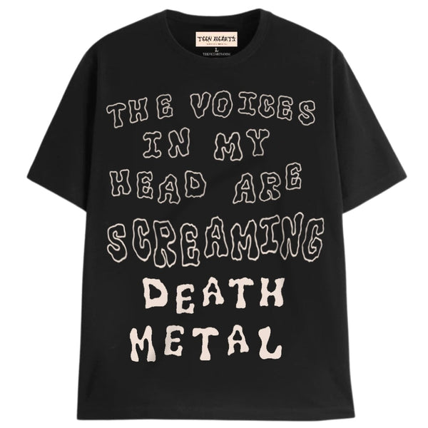 DEATH METAL T-Shirts DTG Small BLACK 
