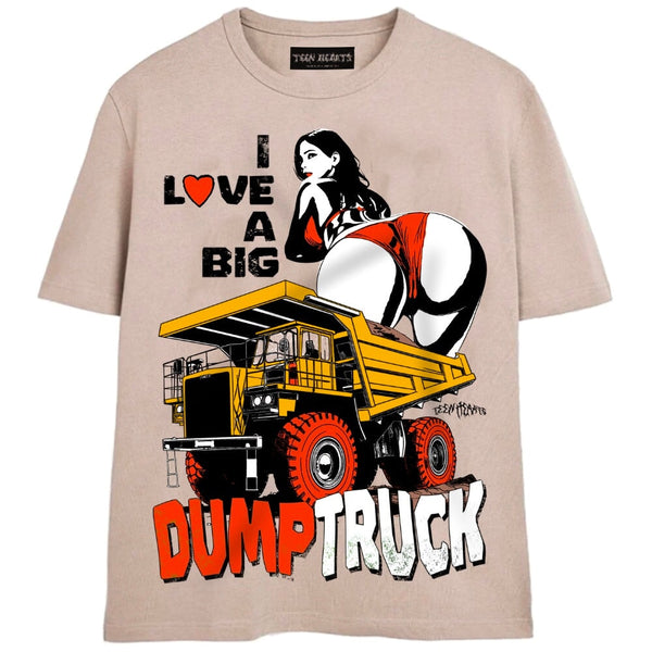 DUMP TRUCK T-Shirts DTG Small TAN 