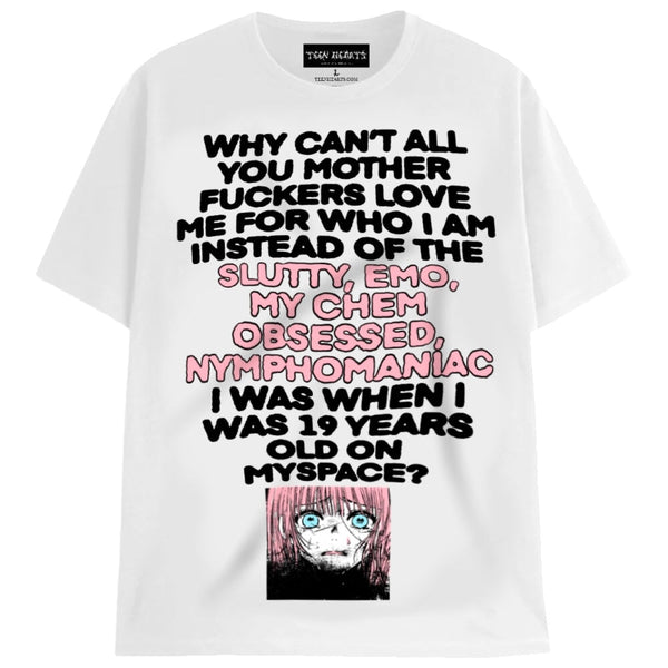 WHO I AM T-Shirts DTG Small White 