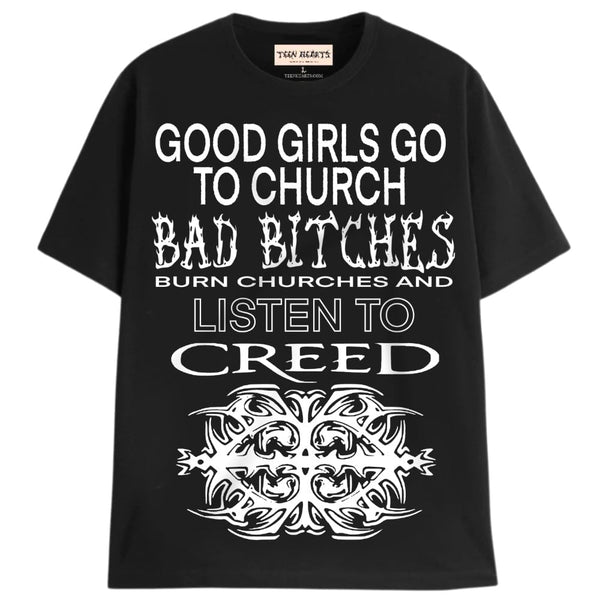 LISTEN TO CREED T-Shirts DTG 