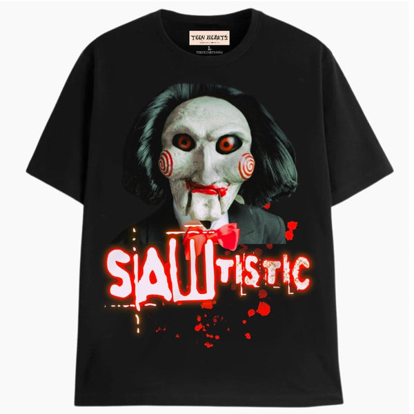 SAWTISTIC T-Shirts MONSTERDIGITAL Small BLACK 