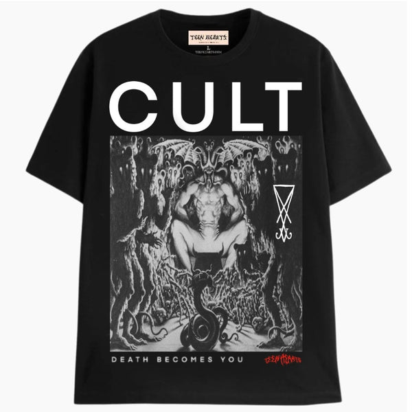 CULT T-Shirts MONSTERDIGITAL Small Black 