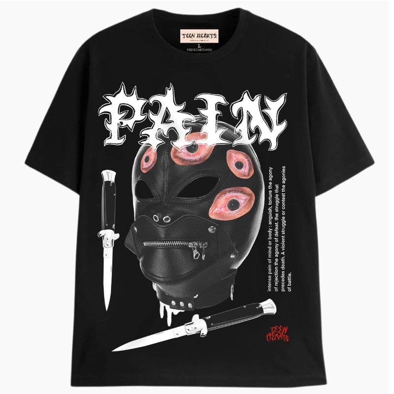 PAIN T-Shirts MONSTERDIGITAL Small Black 