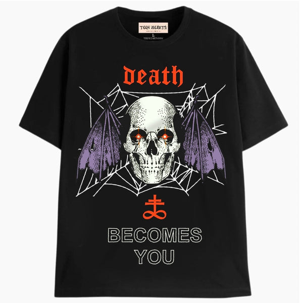DEATH BECOMES YOU T-Shirts MONSTERDIGITAL Small Black 