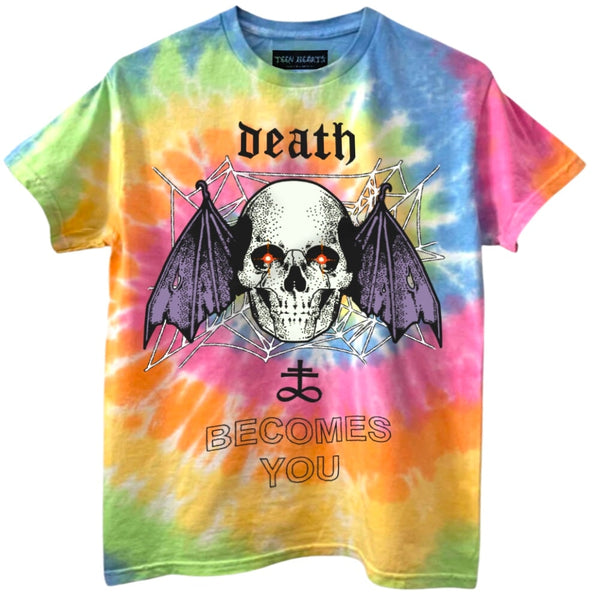 DEATH BECOMES YOU T-Shirts MONSTERDIGITAL Small RAINBOW 