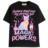 HATERS MAD T-Shirts MONSTERDIGITAL 4XL BLACK 