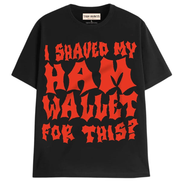 HAM WALLET T-Shirts MONSTERDIGITAL Small BLACK 