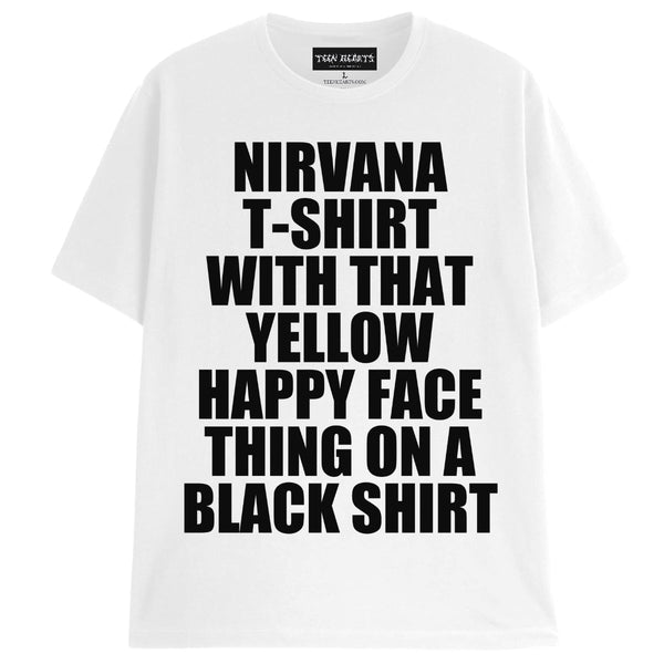 NIRVANA L0GO T-SHIRT | Teen Hearts – Teen Hearts Clothing - STAY WEIRD