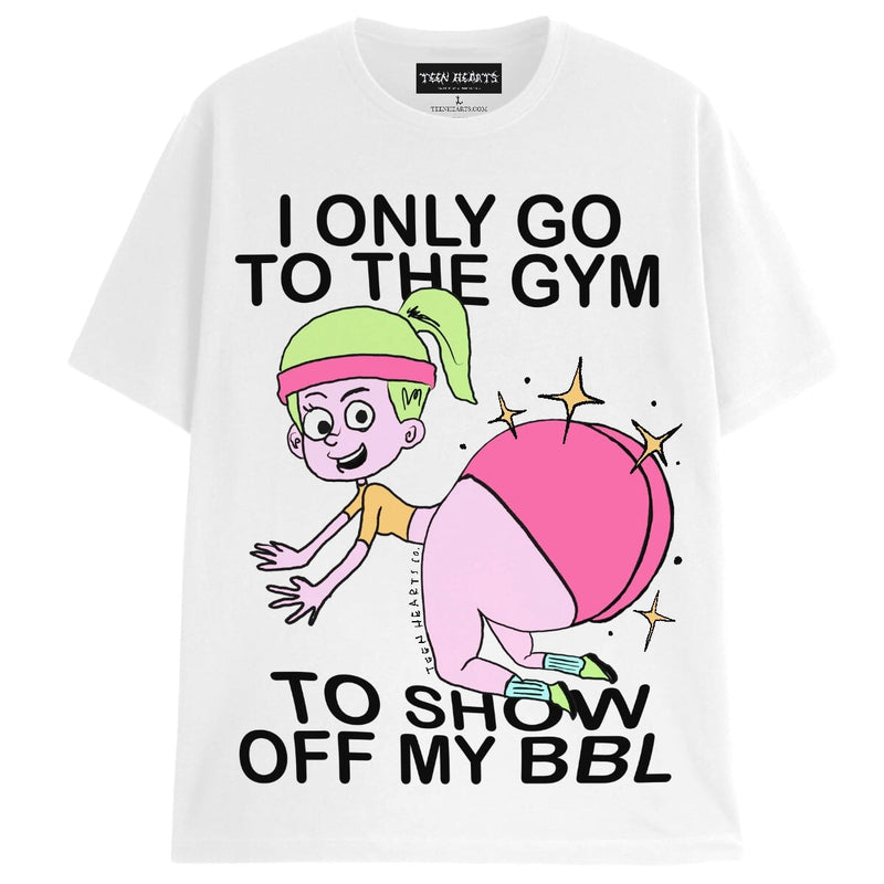 BBL T-Shirts DTG Small WHITE 