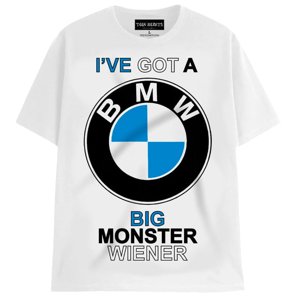 BMW T-Shirts MONSTERDIGITAL Small WHITE 