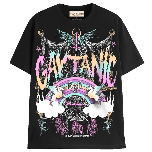 GAYTANIC T-Shirts MONSTERDIGITAL Small BLACK 