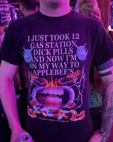 GAS STATION DICKPILLS T-Shirts DTG 